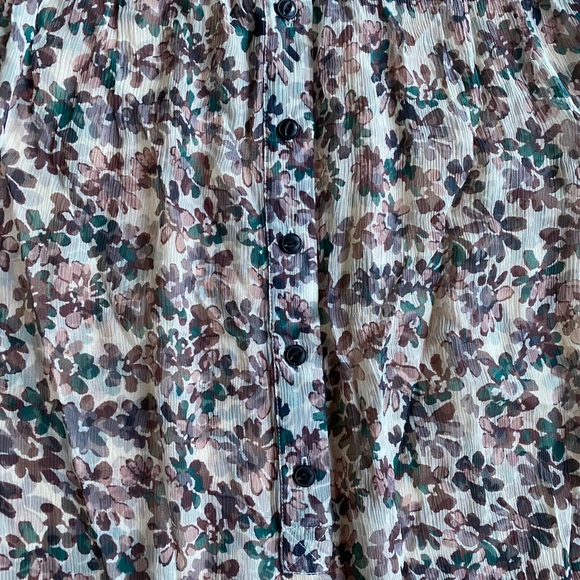 ⭐️HP🎉NWT Rag and Bone Susan Blouse Ivory Floral - Picture 10 of 16